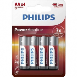 Pack de 4 Pilas AA Philips...