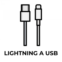 Cable Apple Lightning a USB...